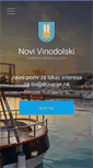 Mobile Screenshot of novi-vinodolski.hr